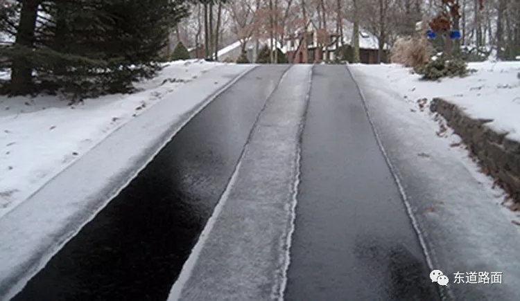 冬季沥青路面主动融雪除冰技术